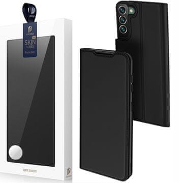 Dux Ducis Dux Ducis Skin Pro kabura, torbica i navlaka s preklopom za Samsung Galaxy S22+ (S22 Plus), crna