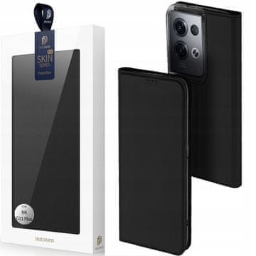 Dux Ducis Dux Ducis Skin Pro etui za Oppo Reno 8 Pro, torbica s poklopcem i preklopom za karticu, crna