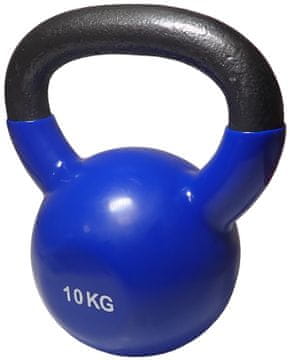 Kubisport Kettlebell 10 kg s vinilnim poklopcem