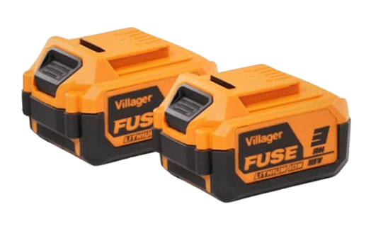  Villager Fuse set akumulatorjev, 18 V, 2x 3.0 Ah    