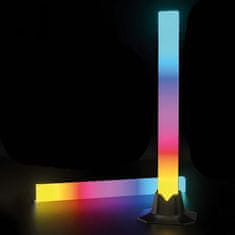 LIVEFY Light Bar V1 RGB stolna svjetiljka 2kom, crno