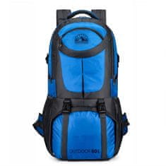 MG Outdoor planinarski ruksak 60L, plavi