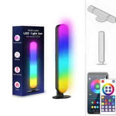 LIVEFY Light Bar V2 RGB stolna svjetiljka 2kom, crno