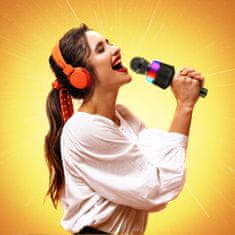 MG Sing Pro Bluetooth Karaoke mikrofon sa zvučnikom, crni