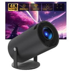 MG YL01 TV smart projektor Android WiFi Full HD, crno