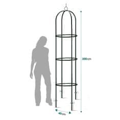 Plonos Vrtna pergola stup 200 cm PL-992