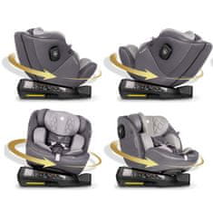 Nukido Prestige Line autosjedalica siva 0-36 kg ISOFIX