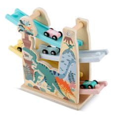 Ricokids Drvena igračka s toboganom i autićima RK-867 Ricokids