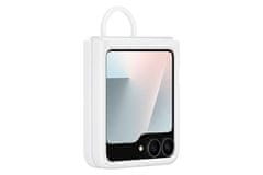 Samsung silikonska maskica za Galaxy Z Flip7 FE, bijela (EF-PF741TWEGWW)