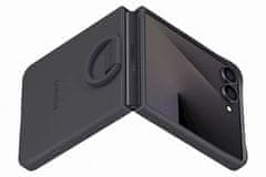 Samsung Silikonska maskica s prstenom za Galaxy Z Flip7, crna (EF-PF766TBEGWW)