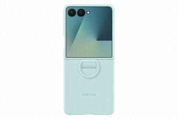 Samsung Silikonska maskica s prstenom za Galaxy Z Flip7, mint (EF-PF766TMEGWW)