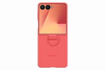 Samsung Silikonska maskica s prstenom za Galaxy Z Flip7, crvena (EF-PF766TREGWW)