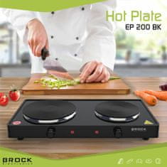 BROCK električna ploča za kuhanje - EP 200 BK