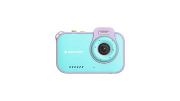Agfaphoto RealiKids vodoodporen digitalni fotoaparat, moder (ARKCW2BL)