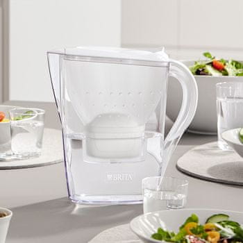  Brita Marella vrč za filtriranje vode, 2,4 l, bel