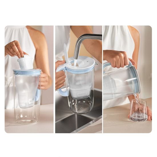  Brita One vrč za filtriranje vode, stekleni, 2,5 l