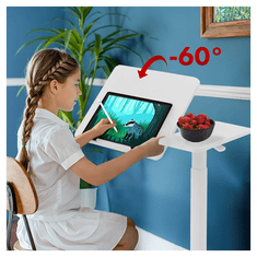 Maclean Mobilni stol za prenosnik MC-120W