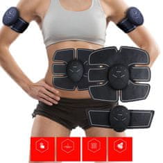 LIVEFY R9 masažni elektrostimulator, crna