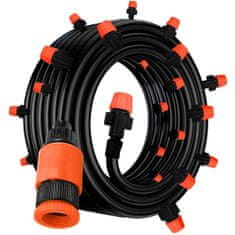 LIVEFY Garden vrtni prskalica s vodenom zavjesom 20 m, crni