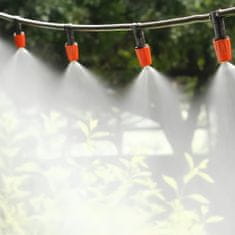 LIVEFY Garden vrtni prskalica s vodenom zavjesom 20 m, crni