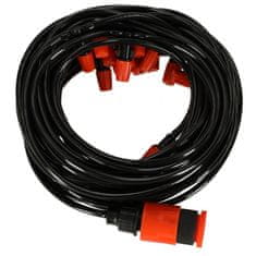LIVEFY Garden vrtni prskalica s vodenom zavjesom 20 m, crni