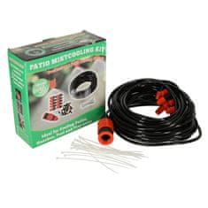 LIVEFY Garden vrtni prskalica s vodenom zavjesom 20 m, crni