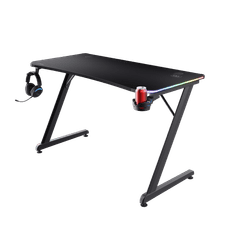 Trust Gaming GXT 709 Luminus igraći stol, crni