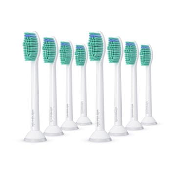 Ultrasonic nastavci za Philips Sonicare C1 ProResults, 8 komada, bijeli