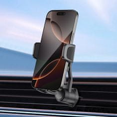 Tech-protect V8 držač mobitela za auto, crno