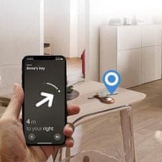 Tech-protect Natural Fit maska za Apple AirTag 1 / 2, smeda