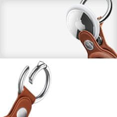 Tech-protect Natural Fit maska za Apple AirTag 1 / 2, smeda
