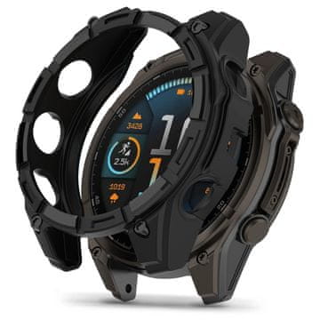 Tech-protect Defense Air maska za Garmin Fenix 8 (47mm), black