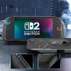 Tech-protect Carbonox maska za Nintendo Switch 2, crno