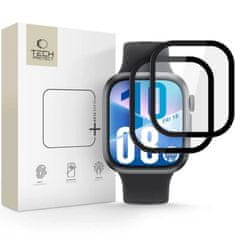 Tech-protect Glass Flex 2x zaštitno staklo za Huawei Watch Fit 4, crno