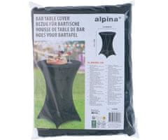 Alpina Elegantna navlaka za barski stol, 90 cm, crna