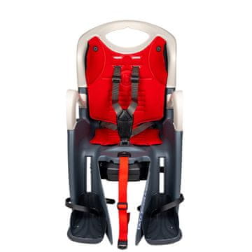 Bellelli BELLELLI TIGER Dječje sjedalo za bicikl EASY DREAM podesiva, siva