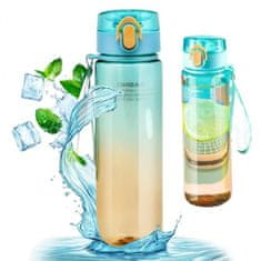 LIVEFY boca za vodu Hydra 560ml, plava / zarančasta
