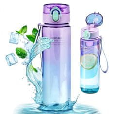 LIVEFY boca za vodu Hydra 560ml, ljubičasta / plava