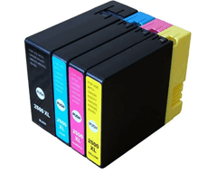 TiskajPoceni Komplet zamjenskih tinte Canon PGI-2500XL za Canon – crna + boje Maxify MB5050, MB5150, MB5350, MB5450, IB4050