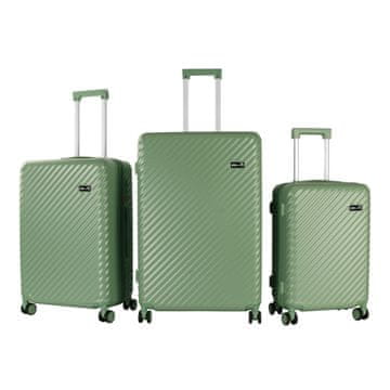 Aga Travel Set putnih kofera MR4672 Zelena