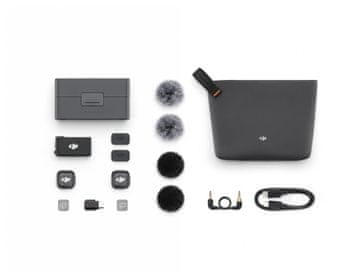 DJI DJI Mic 3 (2 TX + 1 RX + kućište za kanal) odašiljač (CP.RN.00000480.01)