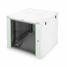 Digitus zidni ormar 12U 638 600x600 sivi sastavljen DN-19 12U-6/6-EC