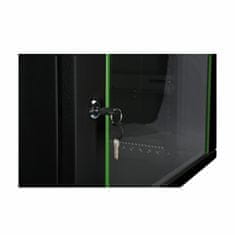 Digitus zidni ormar 12U 638 600x450 crni sastavljen DN-19 12-U-EC-SW