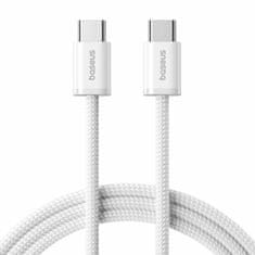 BASEUS USB kabel C-C 1m 100W 20V 5A pleteni bijeli Dynamic 4