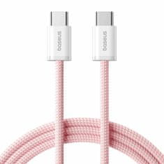 BASEUS USB kabel C-C 2m 100W 20V 5A pleteni ružičasti Dynamic 4