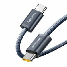 BASEUS USB C-C kabel 1m 100W 20V 5A pleteni kozmičko crni Dynamic 4