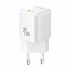 BASEUS punjač 45W USB TypeC QC PD bijeli PicoGo