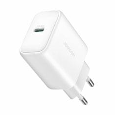 Joyroom punjač 30W USB TypeC GaN PD + kabel bijeli JR-TCF24