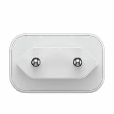 Joyroom punjač 30W USB TypeC GaN PD + kabel bijeli JR-TCF24