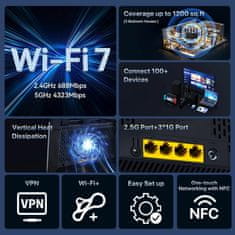 Tenda WiFi7 BE 5100Mb 2.5Ga dvopojasni TE6L Pro ruter